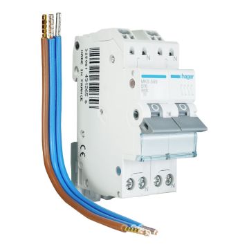 Hager fornuisgroep B16 (2P+2N) (MKS599)