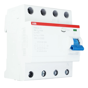 ABB Componenten aardlekschakelaar 63A 300mA type A 3-fase (4P) (2CSF204101R3630)