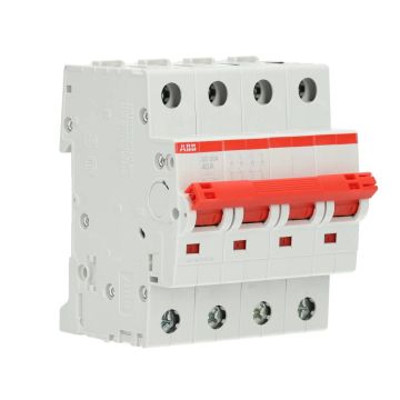 ABB Componenten hoofdschakelaar 40A 3-fase (4P) rood (2CDD284101R0040)