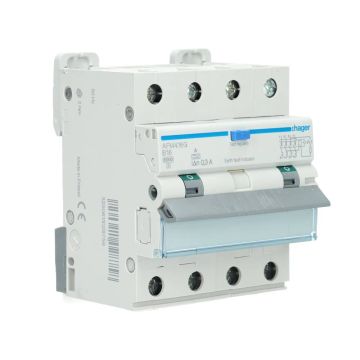 Hager aardlekautomaat B16 300mA 3-fase (4P) 6kA (AFM416G)