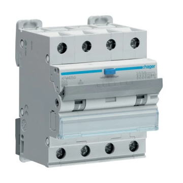 Hager aardlekautomaat B25 300mA type A 3-fase (4P) 6kA (AFM425G)