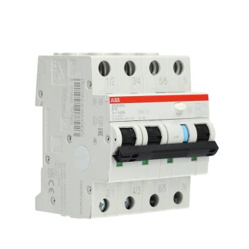 ABB Componenten aardlekautomaat B16 30mA 3-fase (3P+N) 6kA (2CSR256140R1165)