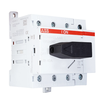 ABB Installatiedozen en -kasten hoofdschakelaar 40A 3-fase (4P) (1SPK007900F0002)