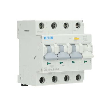 Eaton aardlekautomaat 3-polig+nul 16A B-kar 100mA (mRB6-16/3N/B/01-A)
