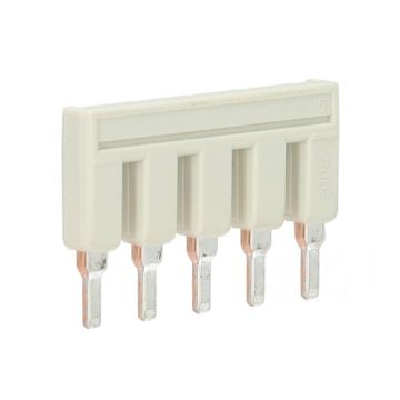 Wago kambrug 5-voudig 32A rastermaat 6,2 mm grijs (2004-405)