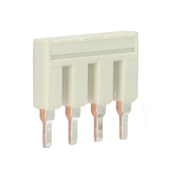 Wago kambrug 4-voudig 41A rastermaat 7,5 mm grijs (2006-404)