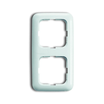 Busch-Jaeger afdekraam 2-voudig - alpin wit (2512-214)