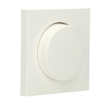 Kopp HK07 centraalplaat dimmer druk/draai - helder wit (490629006)