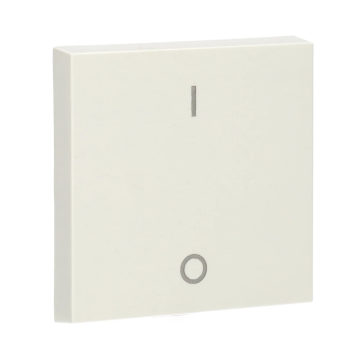 Kopp HK07 bedieningswip 2P schakelaar 1-voudig wit