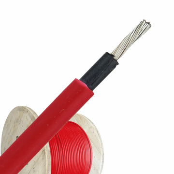 Solar kabel H1Z2Z2-K 4mm² rood per haspel 500 meter
