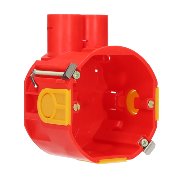 ATTEMA hollewanddoos rond Ø16/19mm 50mm 2 invoeren brandwerend (AT1069)