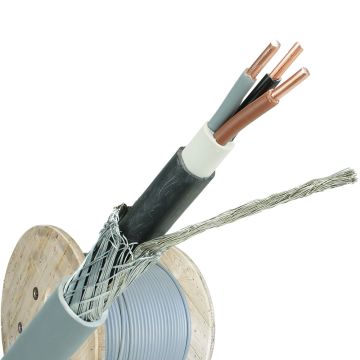 YMvK-as grondkabel 3x6 per haspel 500 meter