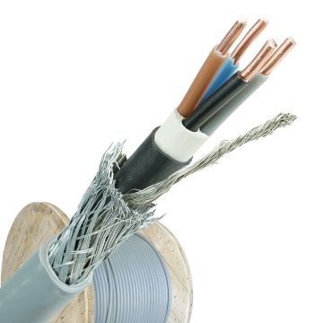 YMvK-as grondkabel 4x6 per haspel 500 meter