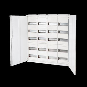 F-Tronic lege veldverdeler 4x5-rijen 240 modules 1050x800x165 mm