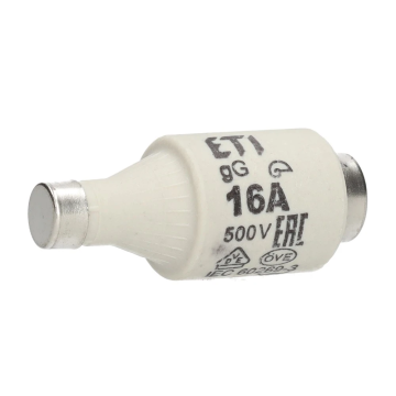 ETI zekering 16A traag DII per 5 stuks (3838895000068)
