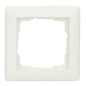 Gira afdekraam 1-voudig - standaard 55 zuiver wit mat (021104)