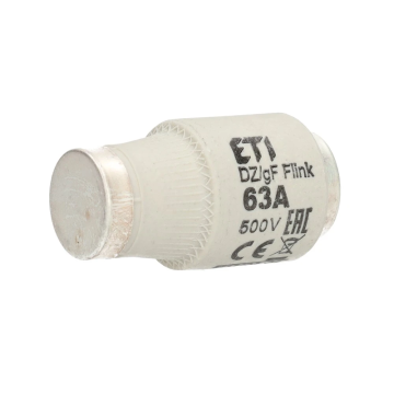 ETI zekering 63A snel DIII per 5 stuks