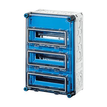 Hensel 1333 automatenkast 36 modules met 3 klapdeksels