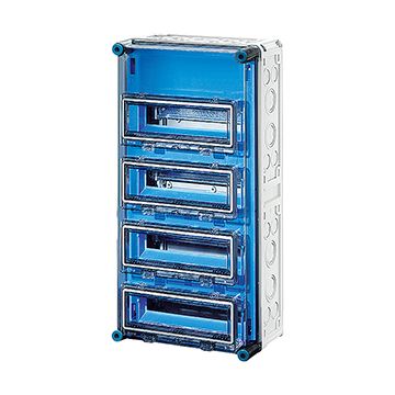 Hensel 1444 automatenkast 48 modules met 4 klapdeksels