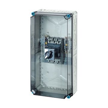 Hensel Mi 7431 vermogenschakelaarbehuizing 160A 3-polig met PE- en N-klemmen