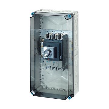 Hensel Mi 7434 vermogenschakelaarbehuizing 400A 3-polig met PE- en N-klemmen