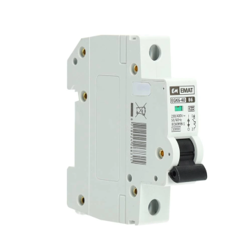 EMAT installatieautomaat 1-polig 6A B-kar (85001024)
