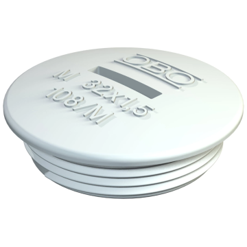 OBO Blindstop M20 afdichtdop - lichtgrijs (108 M20 PS)