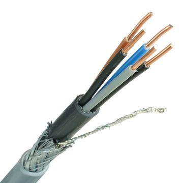 YMvK-as grondkabel 5x2.5 per meter