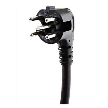 Power perilex aansluitsnoer met stekker 1.5 meter (5x1.5mm² neopreen)