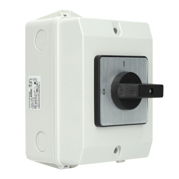 ASN SONTHEIMER werkschakelaar 2-polig 25A IP65 grijs (A532060)