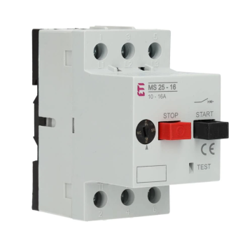 ETI motorbeveiligingsschakelaar MS25-16 10 - 16A (4600110)