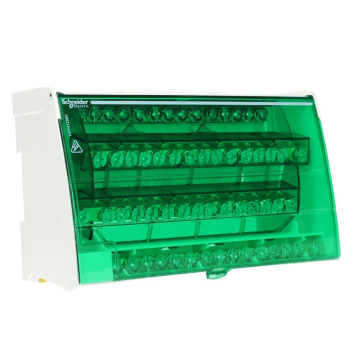 Schneider Electric aansluitblok 4-polig 125A 4x15 aansluitingen DIN-rail (LGY412560)