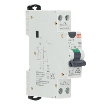 ABB Componenten aardlekautomaat 1-polig+nul 25A B-kar 30mA (DSN201E B25 A30)