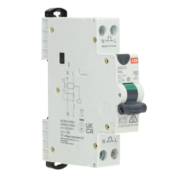 ABB Componenten aardlekautomaat 1-polig+nul 32A B-kar 30mA (DSN201E B32 A30)