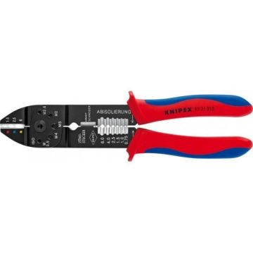 KNIPEX krimptang geïsoleerde kabelschoenen (97 21 215)