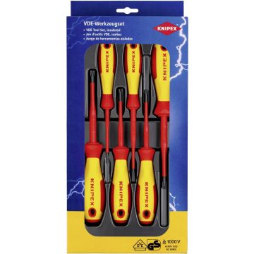 KNIPEX schroevendraaierset VDE 6-delig (002012V05)
