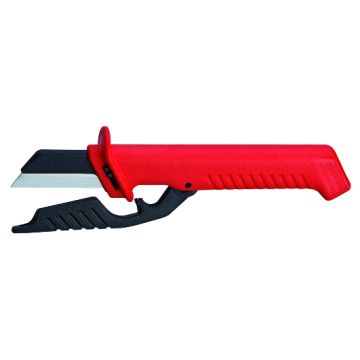 KNIPEX kabelmes recht verwisselbaar lemmet VDE 190mm (9856)