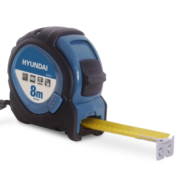 Hyundai rolmaat 8 meter 25mm nylon gecoat (59331)