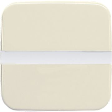 Busch-Jaeger comfortschakelaar flex bedieningselement met orientatieverlichting (zonder sokkel) - Duro SI creme (64765-212)