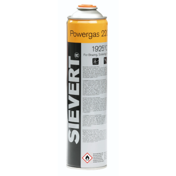 Sievert gaspatroon powergas EU (7/16") 1925 graden - 600ml (220483)