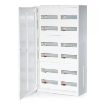 F-Tronic lege veldverdeler 2x8-rijen 192 modules 1250x550x210mm (7110251)