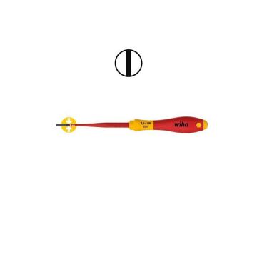 Wiha sleufschroevendraaier SoftFinish Electric slimFix 1000V 3201 3.5x100 (35446)