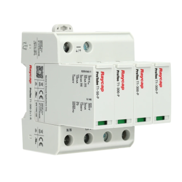 Raycap overspanningsbeveiliging type 1+2 TT/TN-S (Protec T1-300-3+1-R)