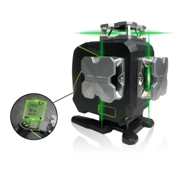 Elma Sagab 3D multi lijnlaser met groene laser 4x360° tot 40 meter (S-ELMA Elma Laser X360-4)