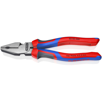 KNIPEX platbuigtang met vlakke breede bek 140mm met 3-comp comfort handgreep KNIPEXtend (2005140)