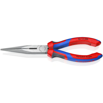 KNIPEX telefoontang recht 200mm met 3-comp comfort handgreep KNIPEXtend (2612200)