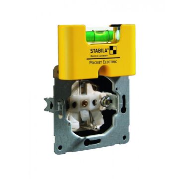 AMW Pocket magneetwaterpas voor elektriciens 7cm (17775)