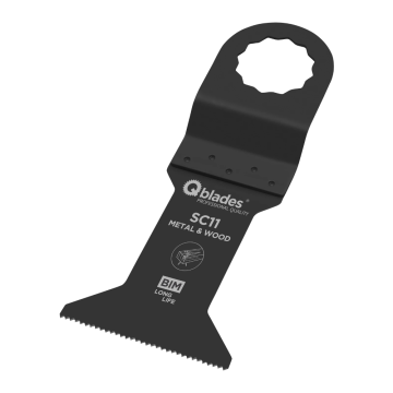 Qblades multitool zaagblad Bi-metaal 45x60mm SC11 per stuk (QBL380482)