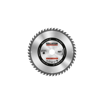 Kreator cirkelzaagblad Ø 250x30x3mm 48T Wood (KRT020425)