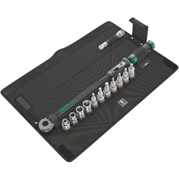 Wera momentsleutelset click-torque C3 set 140-200Nm - 13‑delig (05075680001)